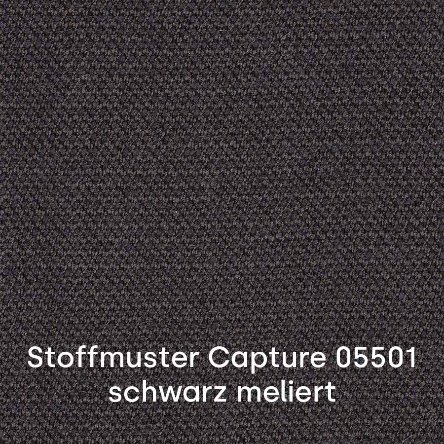 Stoffmuster Capture 05501 schwarz meliert