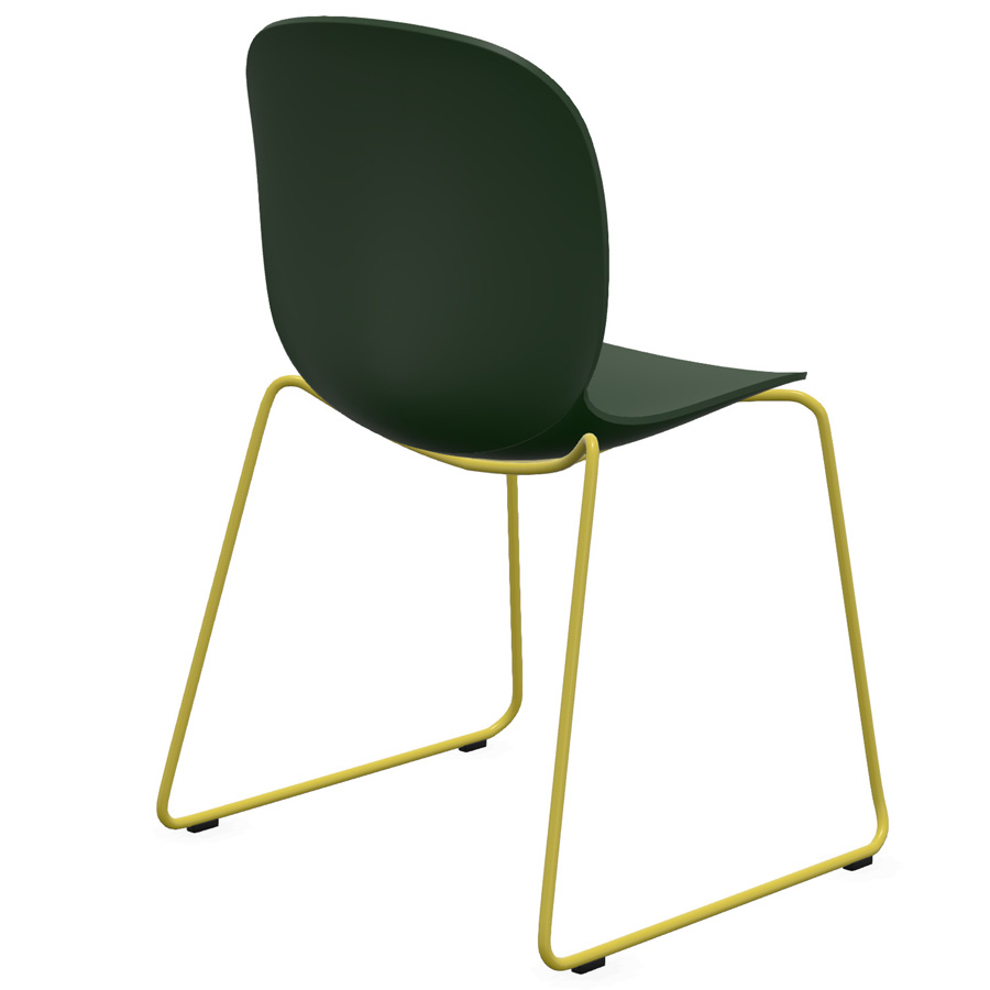 Profim Noor Kufenstuhl 6060 Forest Canola