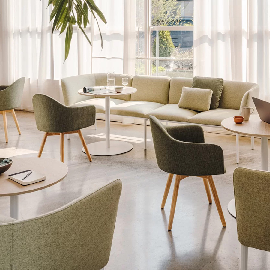 lapalma Edit S570 Gestell Esche natur - Bezug Remix 0412