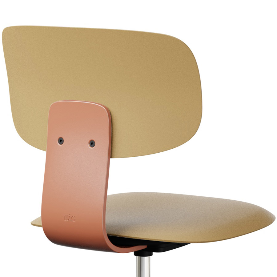 HAG Tion 2100 Bürostuhl Harvest - Sitz u. Rückenschale Kunststoff - Detailaufnahme