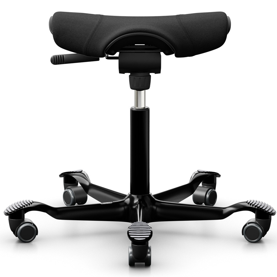 HAG Capisco Puls 8002 mit Sitzflächenmatte schwarz