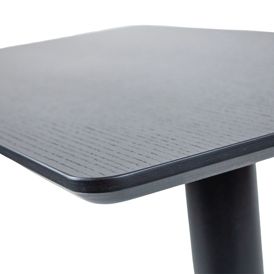 lapalma YO Platte rechteckig - schwarz offenporig