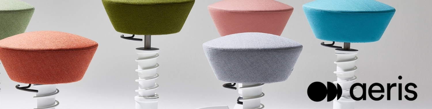 HAG Capisco - Gestell silber - Detail Kratzer Gasfeder