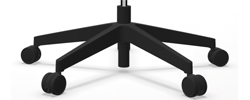 Fußkreuz schwarz
