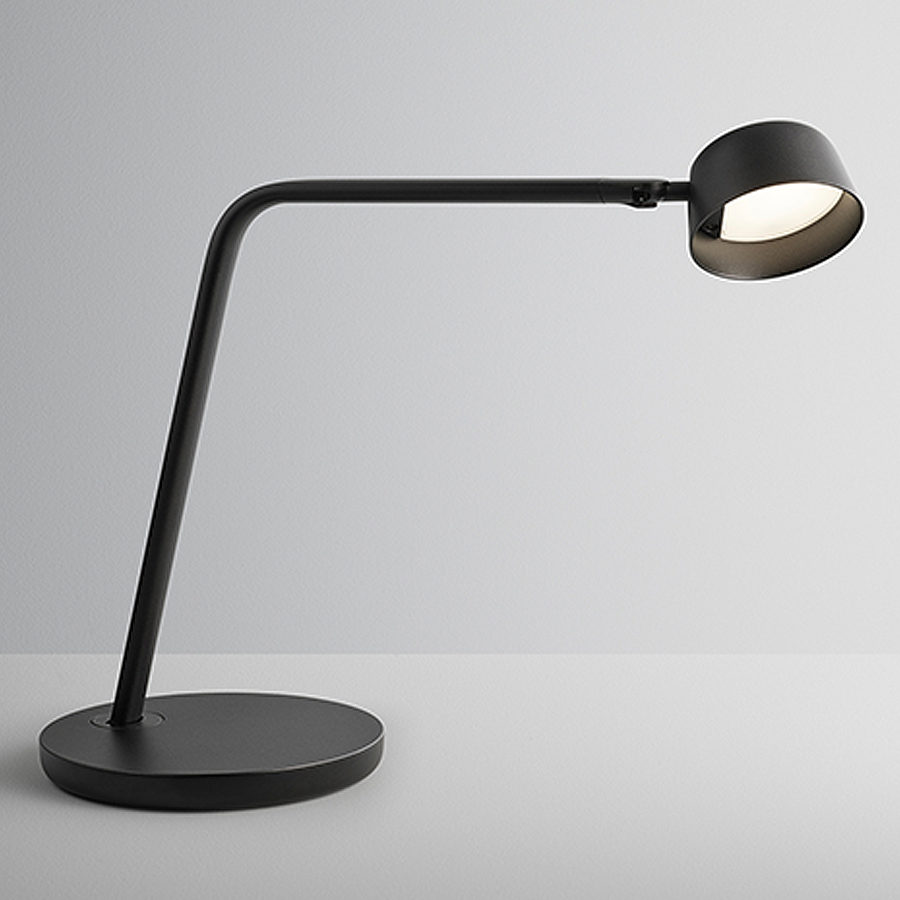 GLAMOX Motus Table LED Arbeitsleuchte schwarz