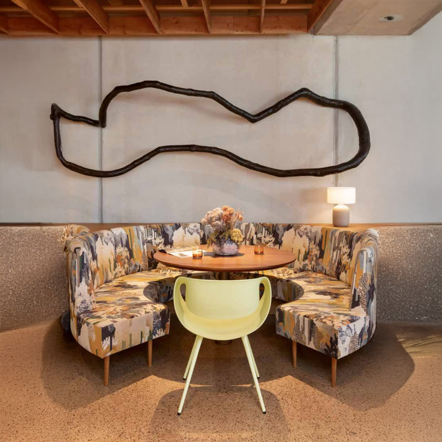 Züco Little Perillo Eco Vierfuß in der Farbe Phloxgelb