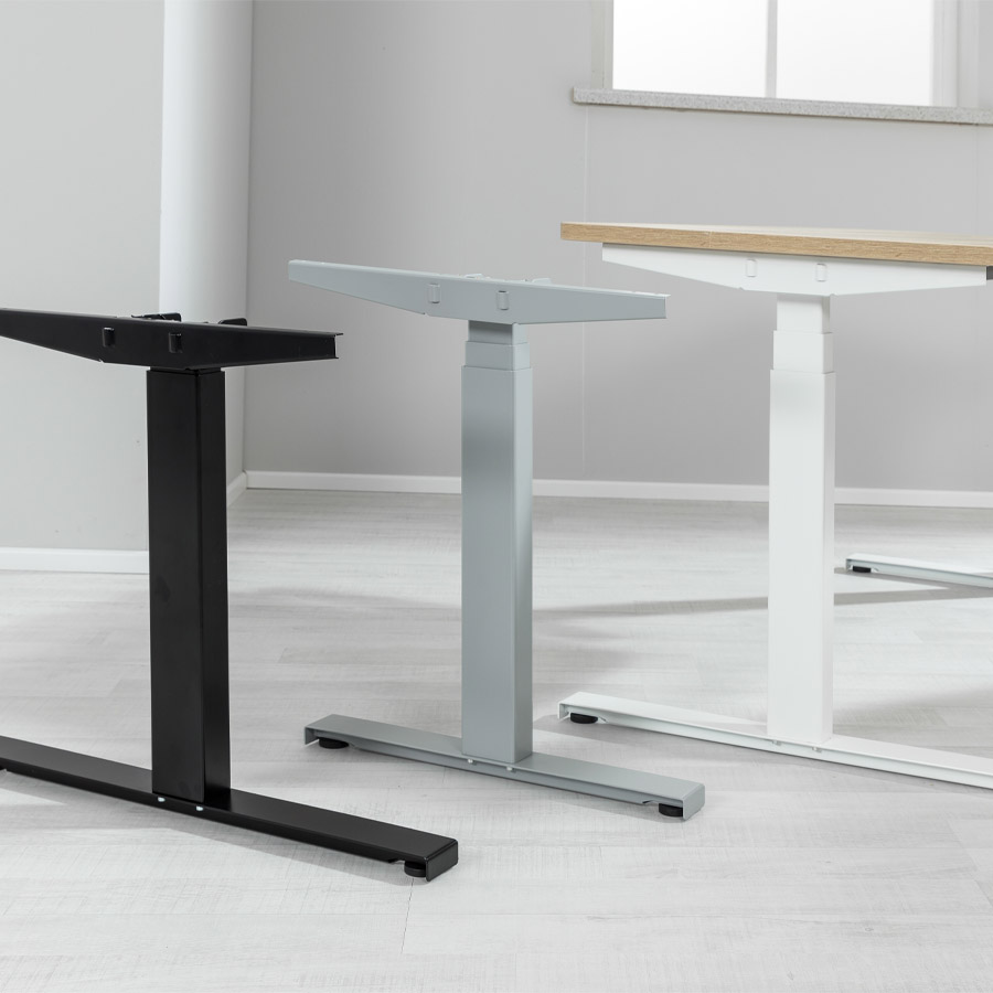 Schreibtisch NewWORK elektrisch höhenverstellbar  - Gestell Übersicht