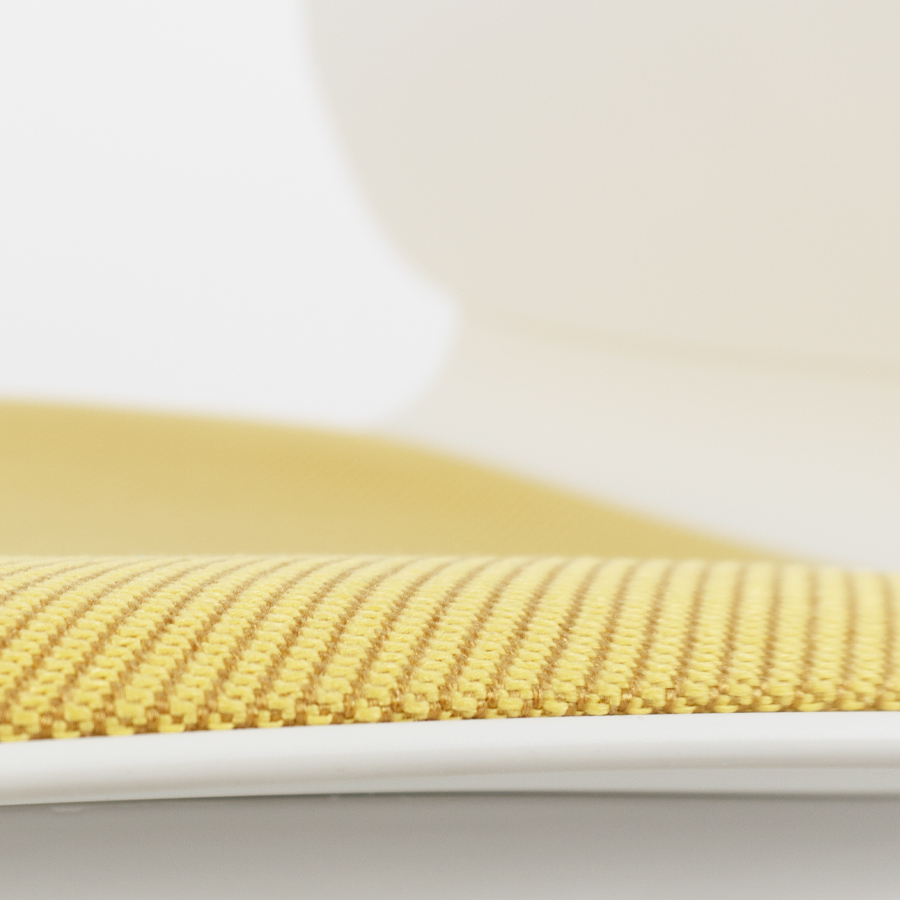 Haworth Maari | Schale plaster | Bezug Oceanic gelb