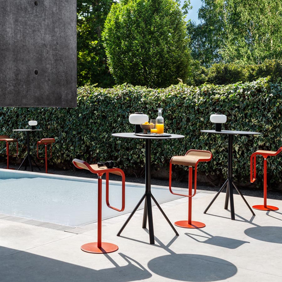 lapalma LEM ES81 Barhocker Outdoor | Fixe Höhe | Beispielbild