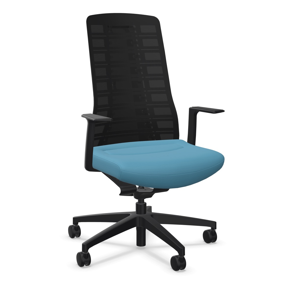 Interstuhl PURE PU213 schwarz pastellblau