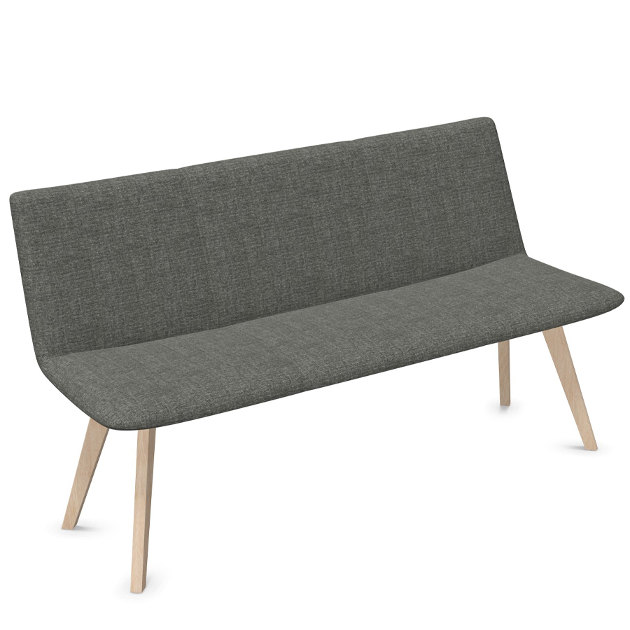 W. Schillig Chevalier Sitzbank mit Holzgestell - Breite 160 cm