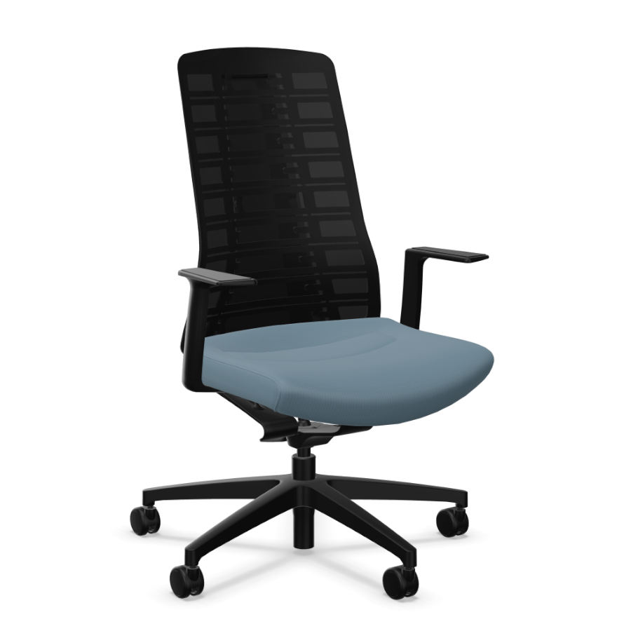 Interstuhl PURE PU213 schwarz blaugrau