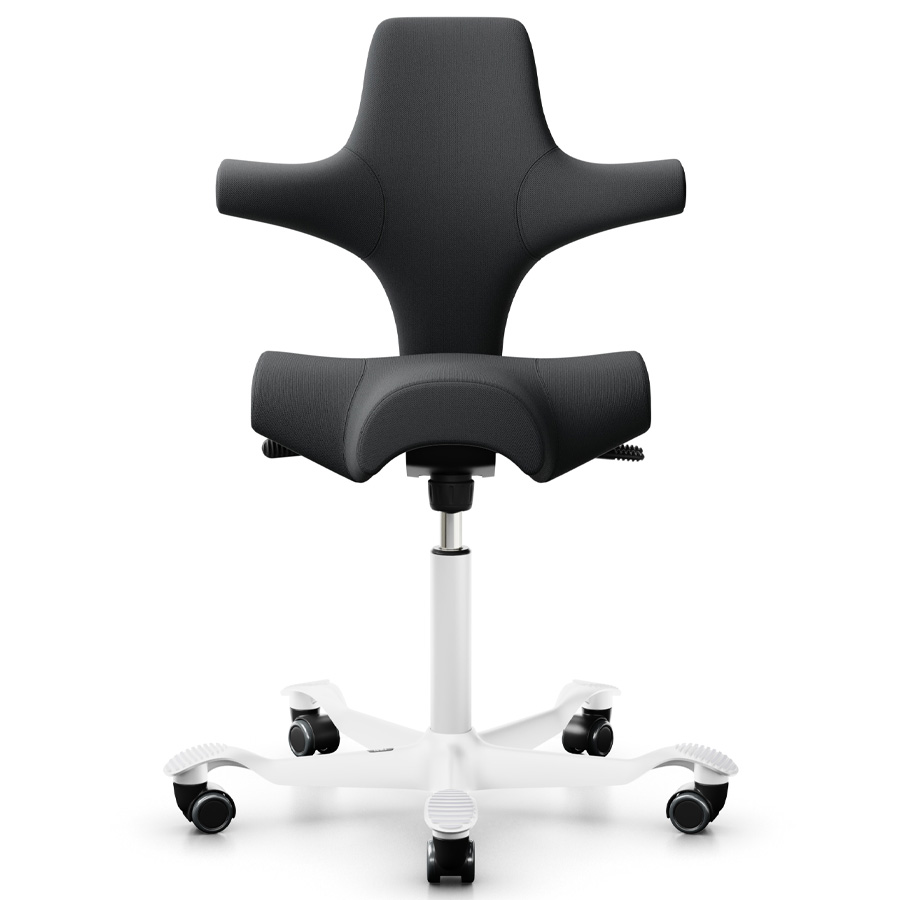 HAG CAPISCO 8106 - Stoff Select 60134 - Gestell weiß - Frontansicht