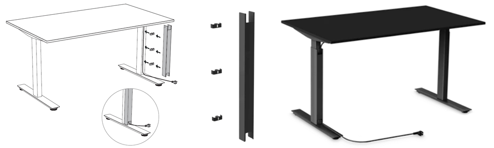 Aeris-Active-Office-Desk-schwarz-Banner-Kabelmanagement