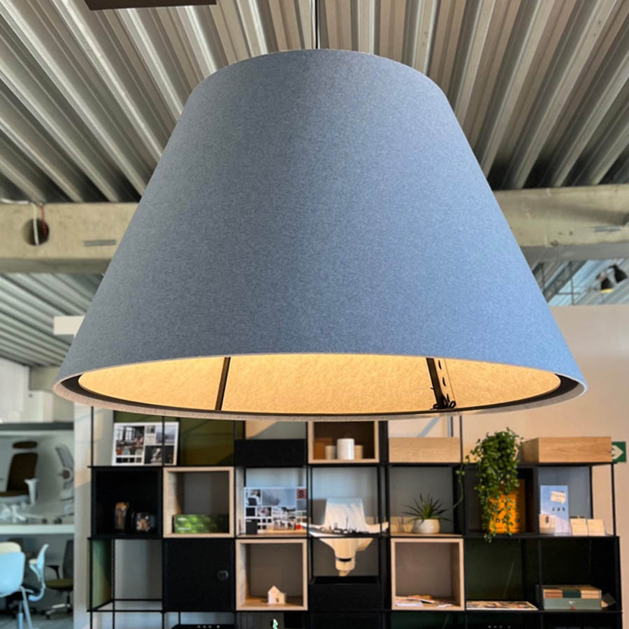 BuzziSpace BuzziShape - Größe L - Außen BuzziFelt Offwhite 63, Innen BuzziFabric Electric 16