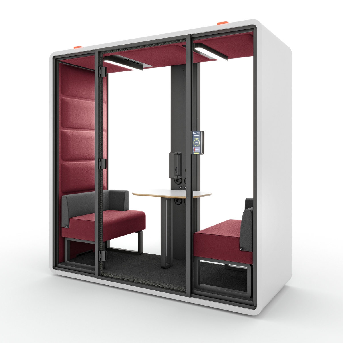 Hushoffice HushFree XM | Akustikbox für 2 Personen | Konfigurator