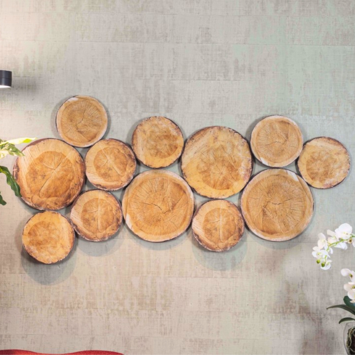 Götessons Woodstock EcoSUND® | Akustikwand mit Holzdesign | 12er Set