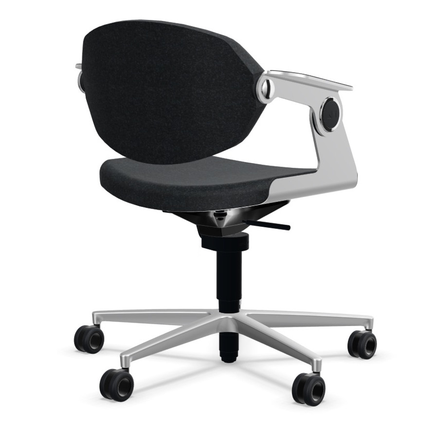 König+Neurath BALANCE.CHAIR alu poliert Rückanischt