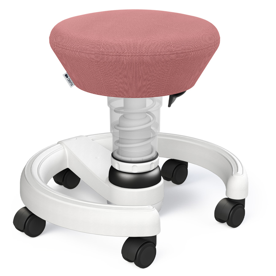 aeris Swoppster rosa - Gestell weiß