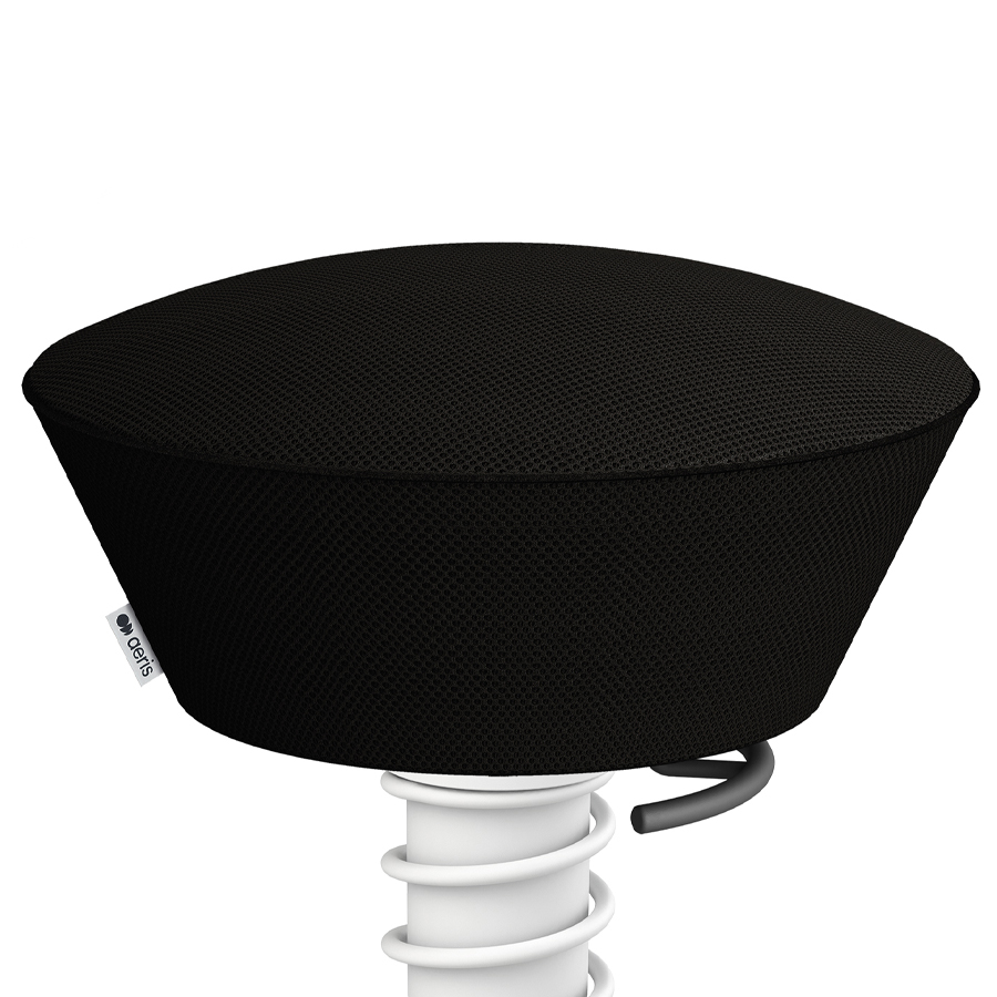 Aeris Swopper Air Mesh-Gewebe Runner schwarz mit Rollen - Nahaufnahme