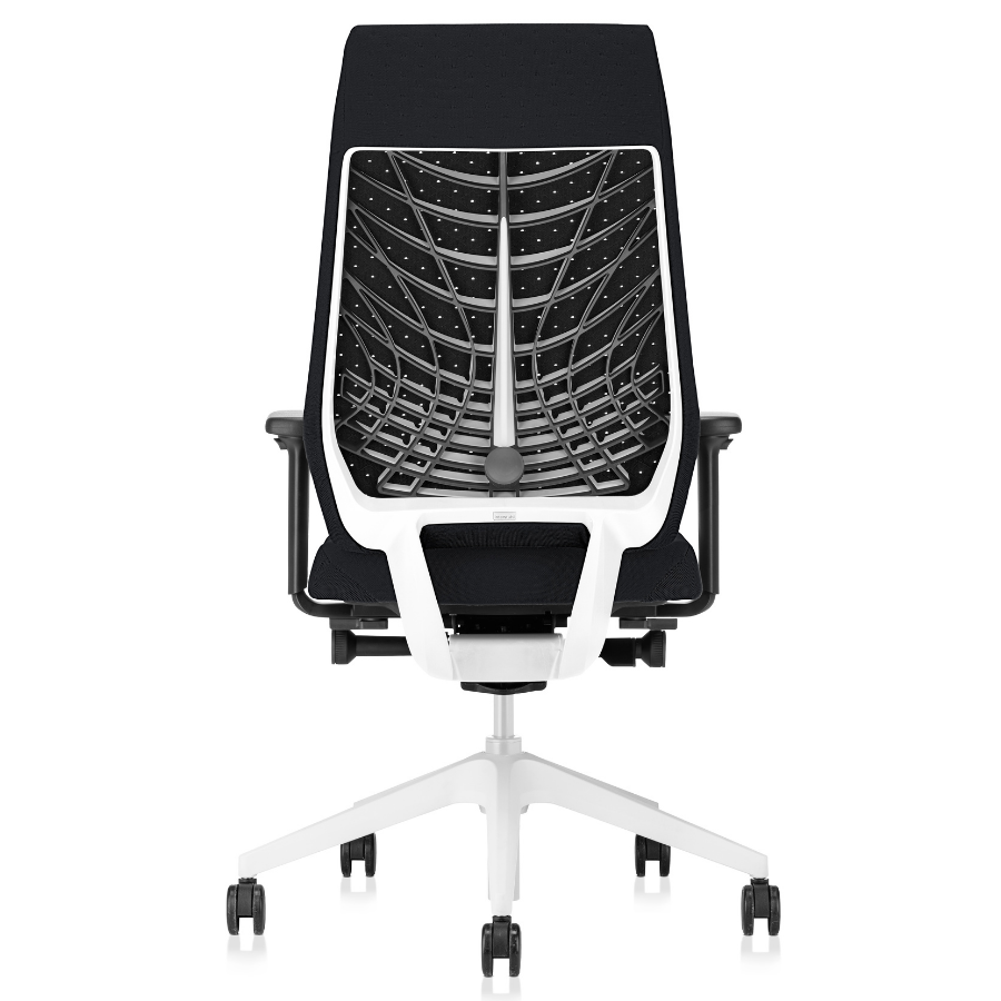 Interstuhl JOYCEis3 JC317 Bürostuhl mit Softback hoch Farbe schwarz - Rückansicht