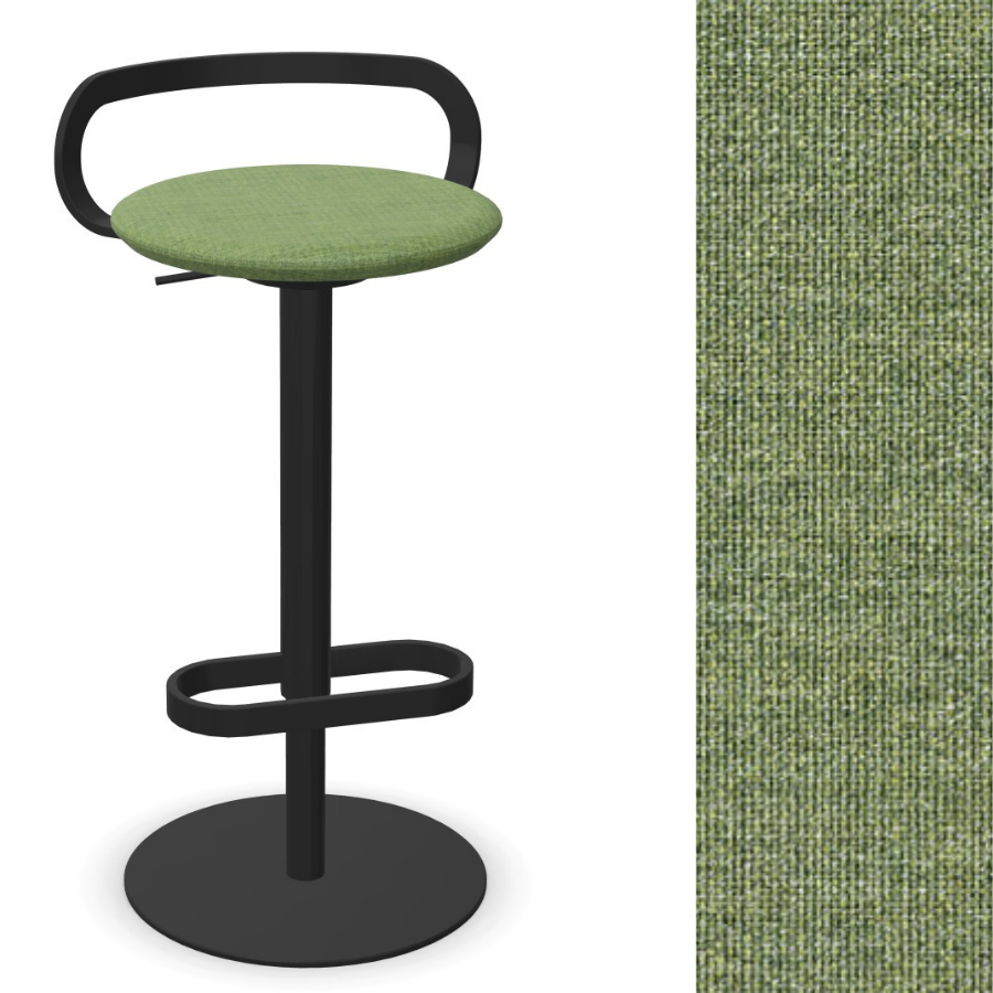 lapalma MAK S110 Barhocker Stoff Remix 933 Gestell schwarz