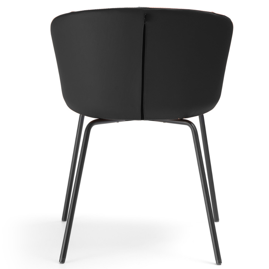 Bejot oxco small OX S 215 Konferenzstuhl Vierfußstuhl Leder schwarz