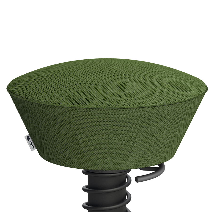 Aeris Swopper AIR mesh grün - Gleiter - Gestell schwarz - Nahaufnahme