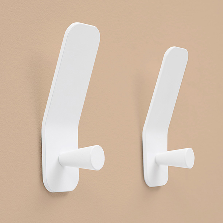 Cascando Bend Wandgarderobe weiß