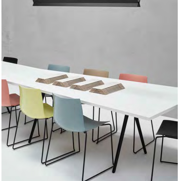 arper catifa 460278 einfarbig kufenstuhl neue farben