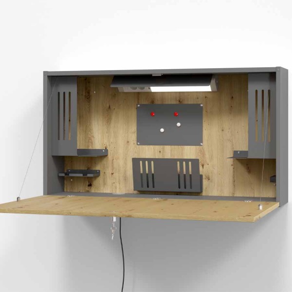 Interstuhl EVERY INTERIOR Edition Bürostuhl mit Polsterrücken hellrosa - Seitenansicht 