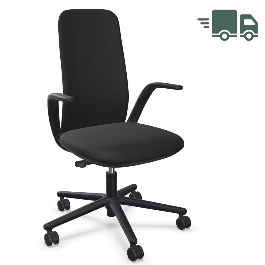 HAWORTH Nia Bürostuhl - Stoff Convert schwarz