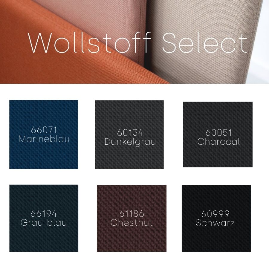 Wollstoff Select für HAG Capiso 8106 Auswahl