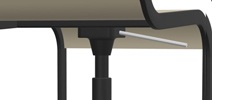 Gasfeder lackiert | Modell S80