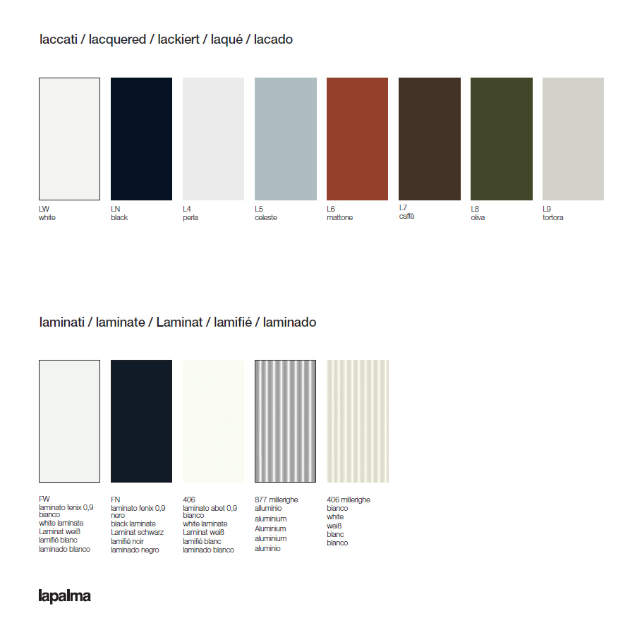 Lapalma LEM Materialien Sitzfläche