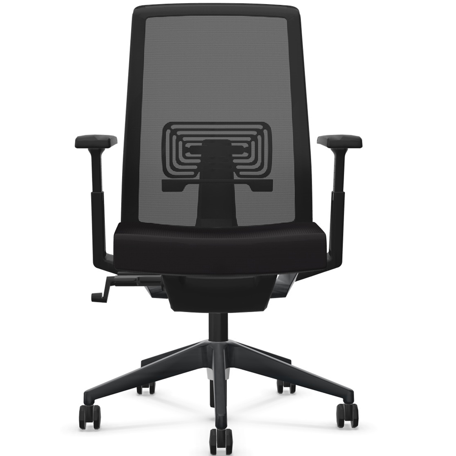 HAWORTH Very (Comfort 62) schwarz mit Netzrücken