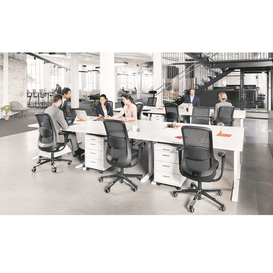 HAG SoFi Mesh am Arbeitsplatz - Beispielfoto