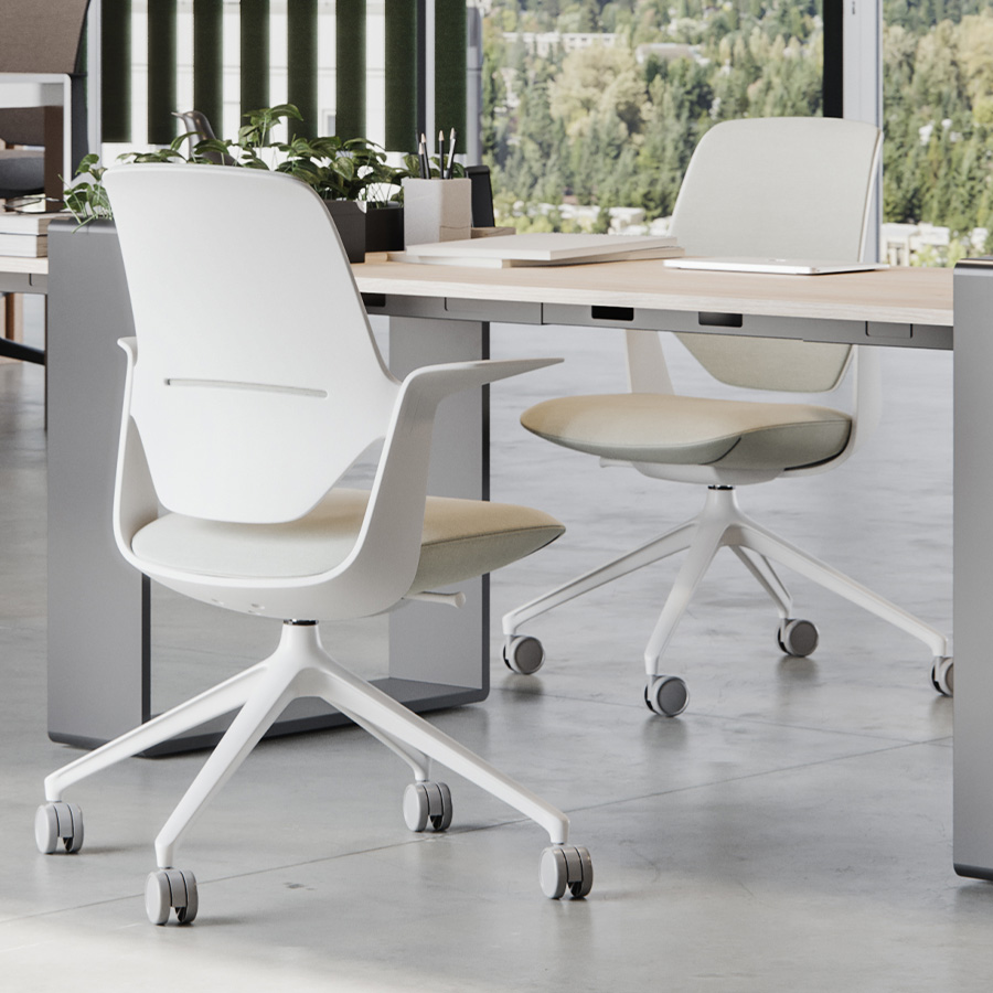 Profim TrilloPro 21HST Konferenzstuhl mit Rollen und Polsterrücken Beispielbild