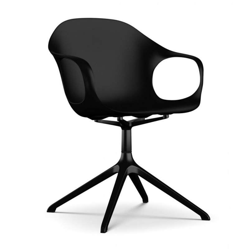 Kristalia Elephant Drehgestell schwarz