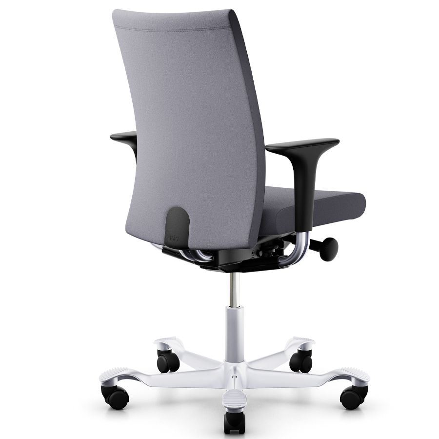 HAG Creed 6006 mit hoher Rückenlehne u. 2D-Armlehnen - Bezug Xtreme grau