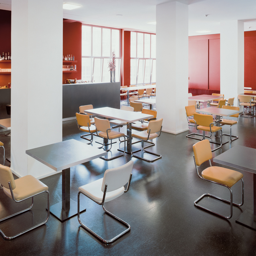 THONET Stahlrohr-Freischwinger S 32/64 PV Polstersitz - Beispielbild