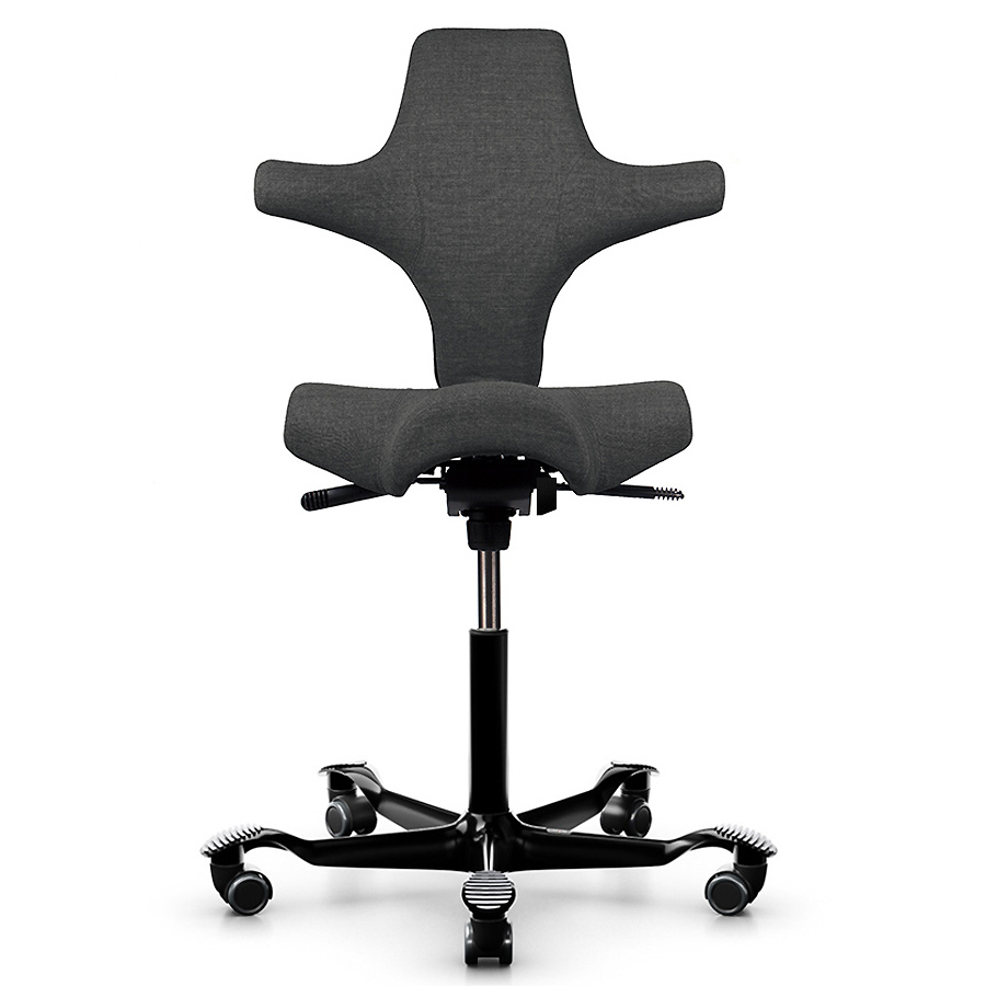 HAG Capisco 8106 mit Stoff Remix dunkelgrau 0163