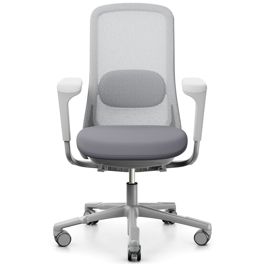HAG SoFi 7500 Mesh Gestell silber/grau - Bezug Xtreme 081 - Front