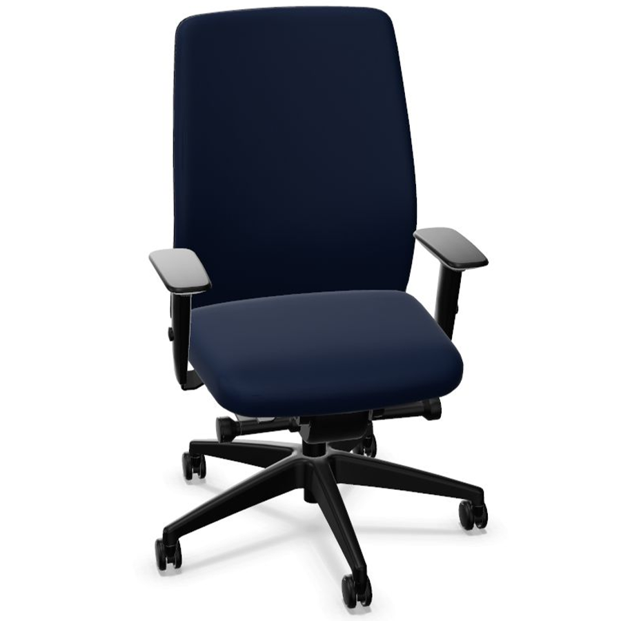 Interstuhl AIM AM11E kobaltblau von vorne