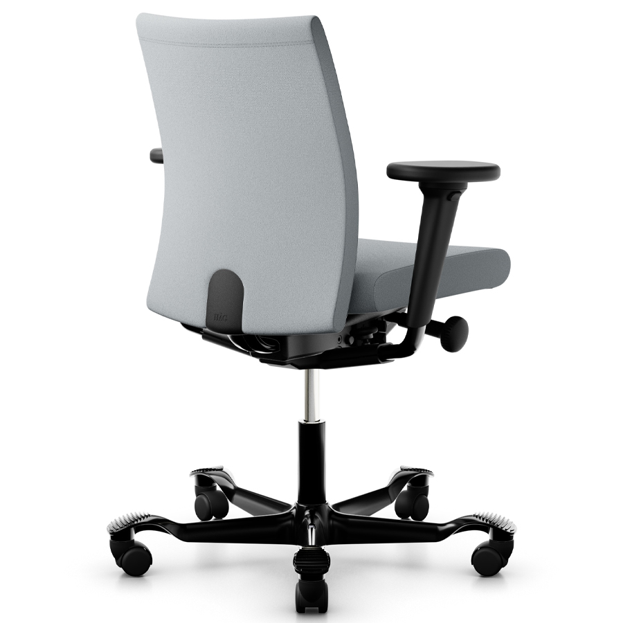 HAG Creed 6004 mit mittelhoher Rückenlehne u. 3D-Armlehnen - Stoff Xtreme hellgrau