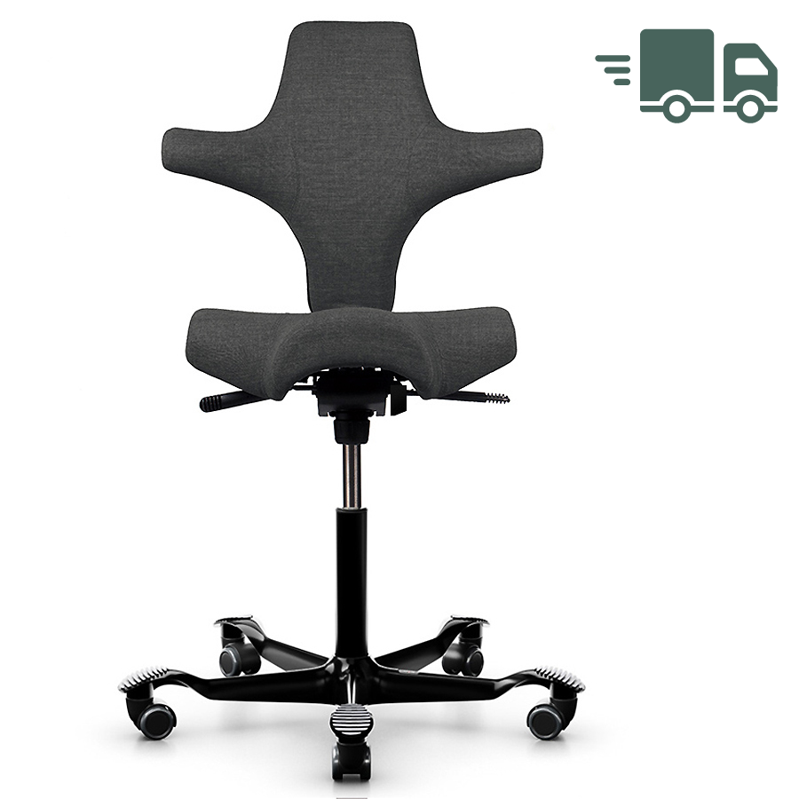 HAG Capisco 8106 mit Stoff Remix dunkelgrau 0163