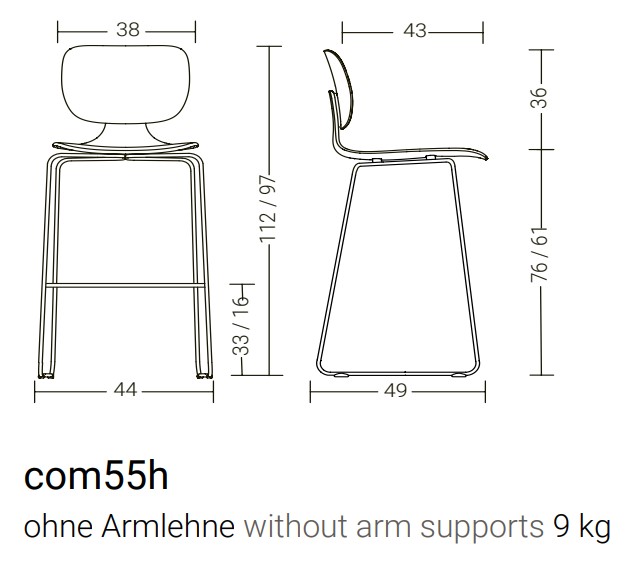 KLober-com55h-Abmessungen
