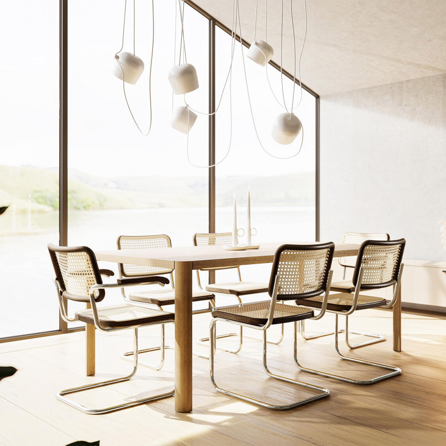 THONET S 1140 Allrounder-Tisch Esszimmer - Beispielbild
