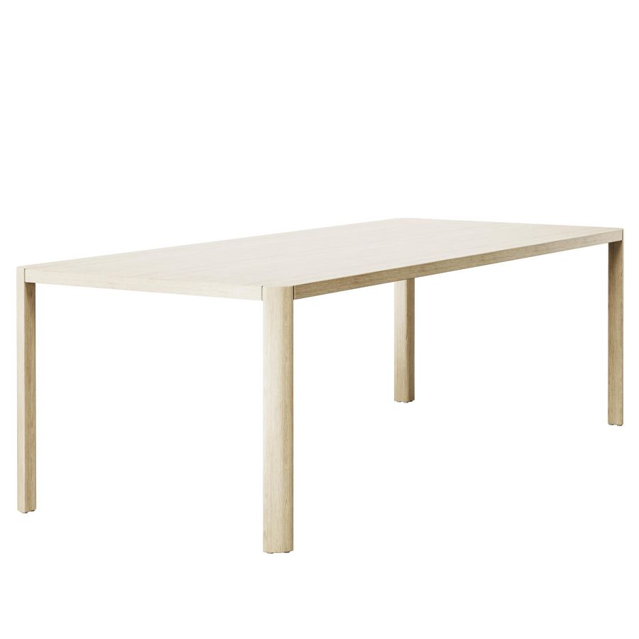 THONET S 1140 Allrounder-Tisch Esszimmer - Eiche aufgehellt - Ausführung 240x100 cm