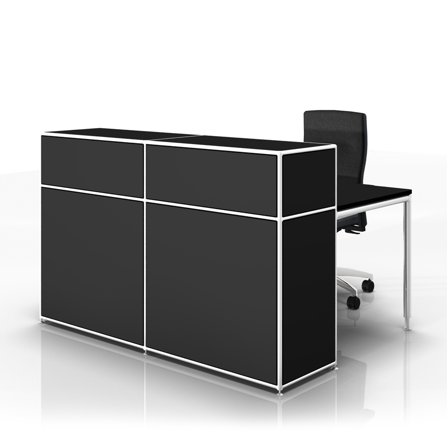 Bosse Modul Space Empfangstheke 1 schwarz